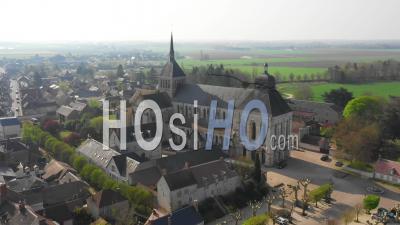  Saint-Benoit-Sur-Loire, Abbaye De Fleury, Loiret, France - Point De Vue Par Drone