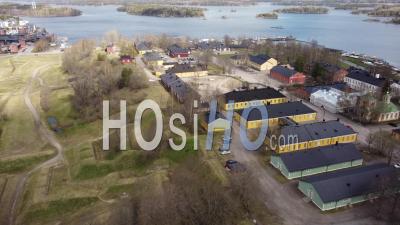 Fortress Of Lappeenranta - Video Drone Footage