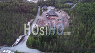 Sawmill - Video Drone Footage