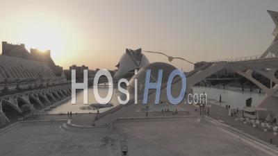 City Of Art And Sciences, Valencia, Spain - Video Drone Footage