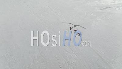 Ski Touring On Valais - Video Drone Footage