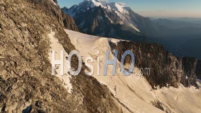 Sommets Des Drus Et Du Mont Blanc - Vidéo Drone