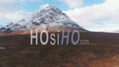 United Kingdom, Scotland, Western Highlands, Glencoe, Rannoch Moor - Video Drone Footage