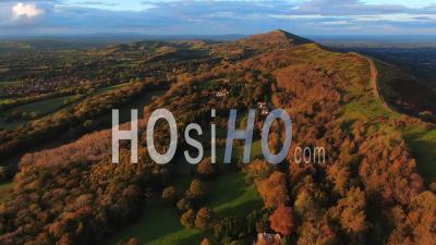 The Malvern Hills, Herefordshire, England, United Kingdom - Video Drone Footage