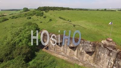 Fermont Fort On Maginot Line - Video Drone Footage Block 4