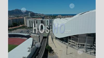 Marseille, Stade Vélodrome Et Le Prado, Bouches Du Rhône, France - Photographie Aérienne