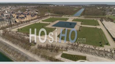  Chateau De Fontainebleau Jardin - Vidéo Drone
