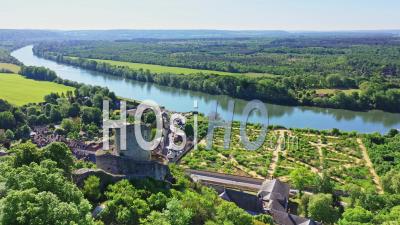  Méandre De La Rivière Eure, Pacy-Sur-Eure, Eure, France - Vidéo Par Drone