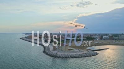 La Belle Ville De Caorle La Petite Venise Clip 5, Italie - Vidéo Par Drone