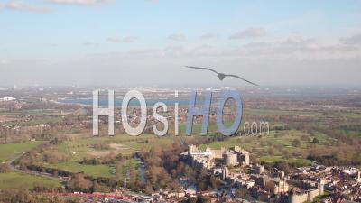 Windsor Castle, Windsor - Shot From Helicopter