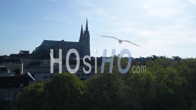 Notre-Dame-De-Chartres Cathedral - Video Drone Footage