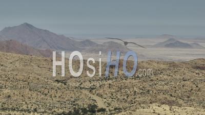 Paysage Désertique Depuis La Route D1275 À Proximité Du Col De Spreetshoogte, Namibie - Vidéo Par Drone