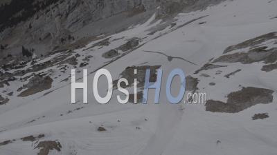 La Clusaz Ski Station - Video Drone Footage