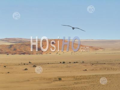 Route C27 Vers Sossusvlei, À Proximité Du Parc Namib Naukluft, Sesriem, Namibie - Photographie Aérienne