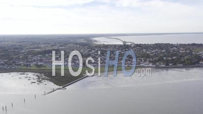 Vidéo Par Drone De Port-Des-Barques, Marée Basse