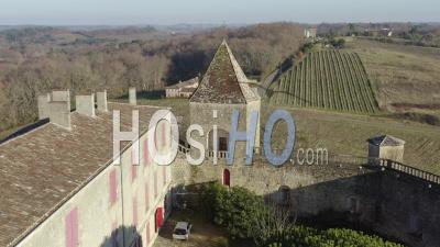 Vidéo Par Drone Du Château De Benauge