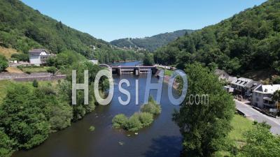 Barrage Et Centrale Hydroélectrique De Cambeyrac, Vidéo Par Drone