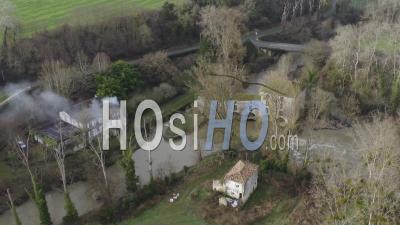 Vidéo Par Drone Du Moulin De Loubens