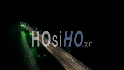 Pont De La Seudre De Nuit, Vidéo Drone