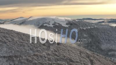 Vosges Under The Snow - Video Drone Footage