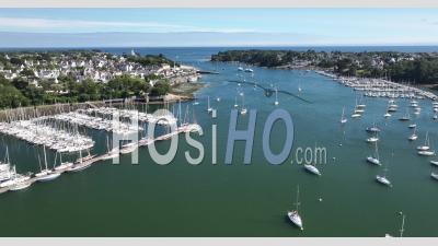 Port De Bénodet - Vidéo Prise Par Drone