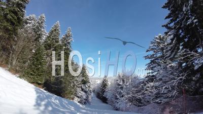 Fpv En Hiver, Alpes – Vidéo Prise Par Drone