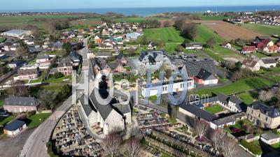 Petit Caux En Normandie, France - Vidéo Drone