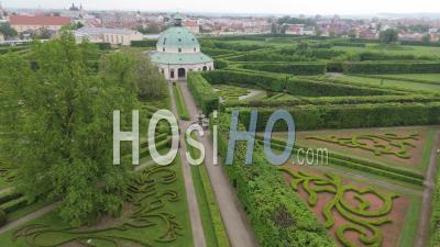 Jardin Français En Moravie – Vidéo Prise Par Drone