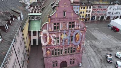 Hôtel De Ville Historique De Mulhouse - Vidéo Par Drone