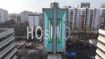 Fresque Monumentale à Strasbourg - Vidéo Prise Par Drone