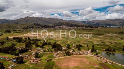 Chinchero, Vallée Sacrée, Région De Cusco, Pérou Par Drone