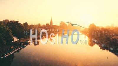 Morning In Marlow - Video Drone Footage
