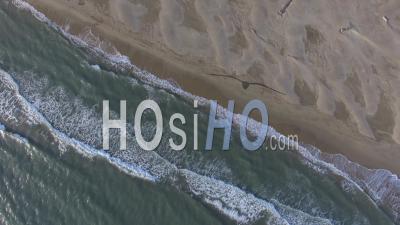 Piemanson Beach In The Camargue - Video Drone Footage