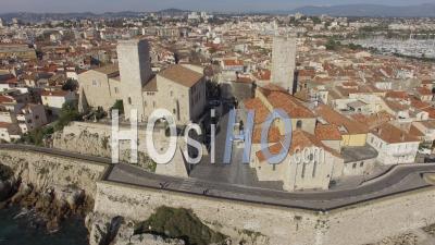 Ramparts Of Antibes - Video Drone Footage